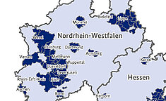 In NRW beteiligen sich zahlreiche Kommunen an der 115. In NRW beteiligen sich zahlreiche Kommunen an der 115.